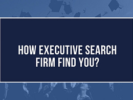 How executive search firms work