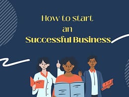 How to start an Successful business