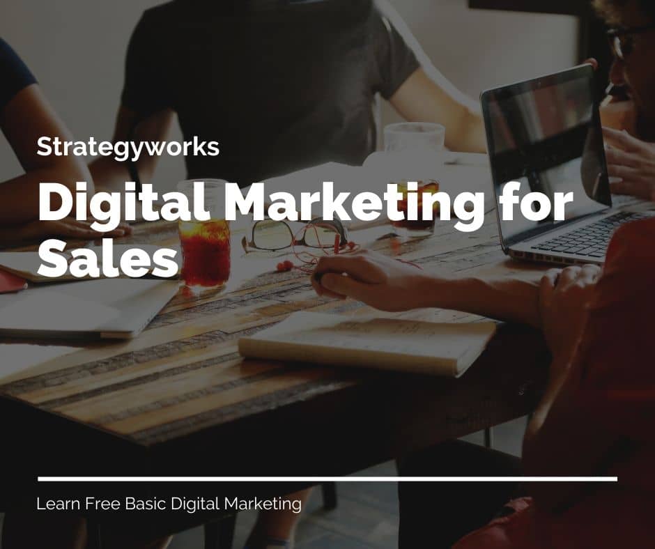 Digital Marketing For Sales Professionals